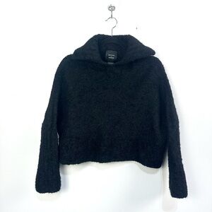 Smythe X Augden Black Wool Oversized Sweater XS